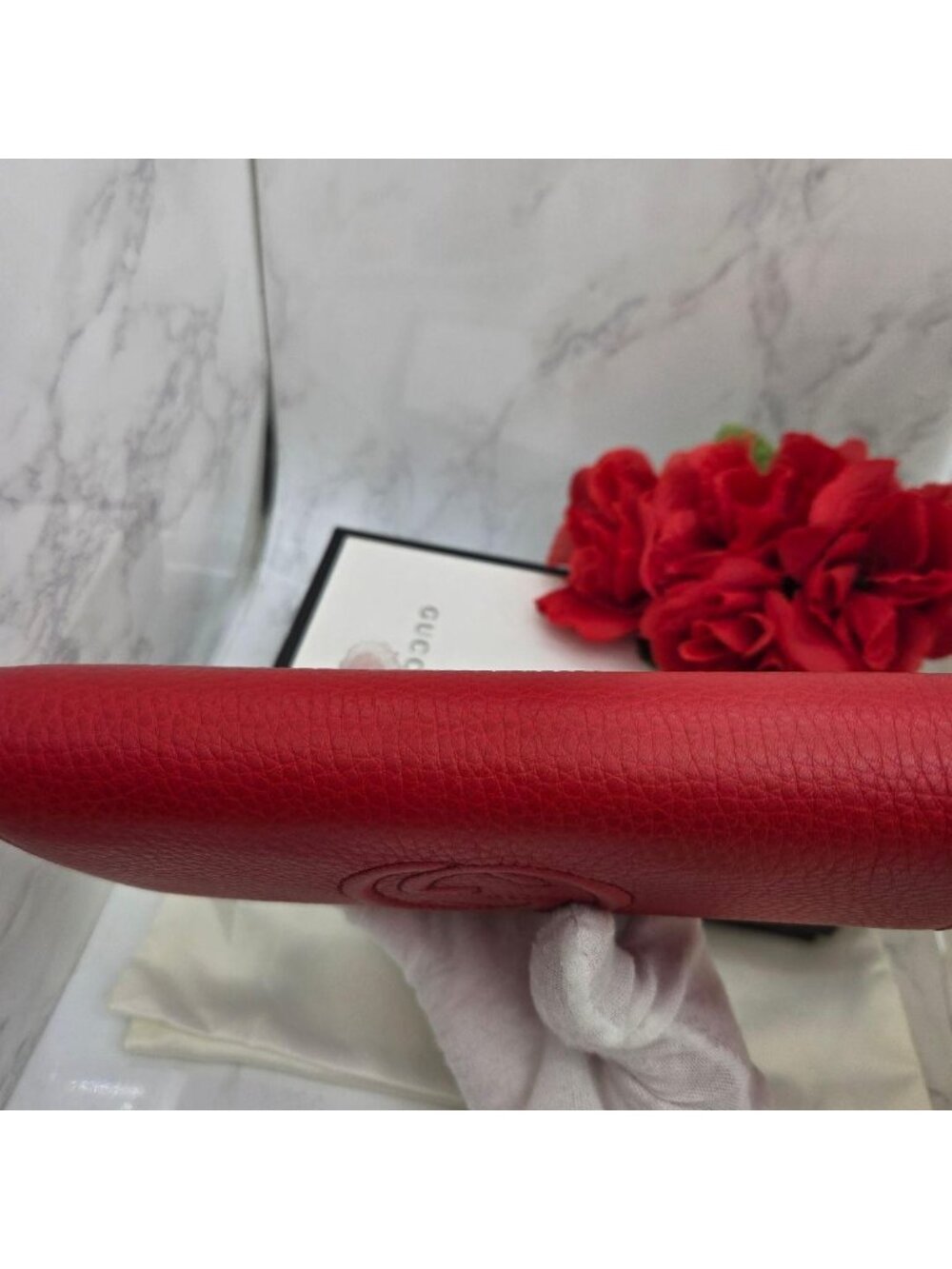 Gucci Soho GG Wallet Red - Picture 10 of 16